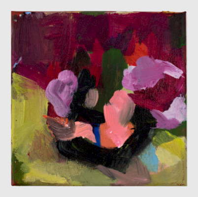 Griechische Veilchen 2 (Fundstück): Painting from Beate Rusch