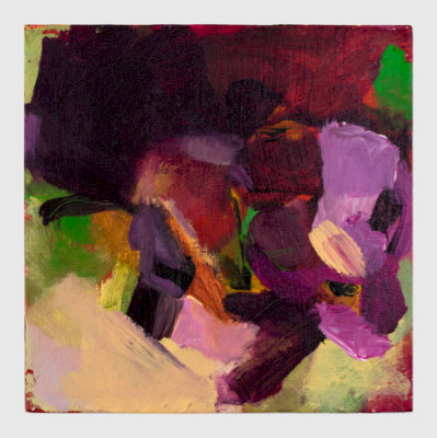 Griechische Veilchen 3 (Fundstück): Painting from Beate Rusch