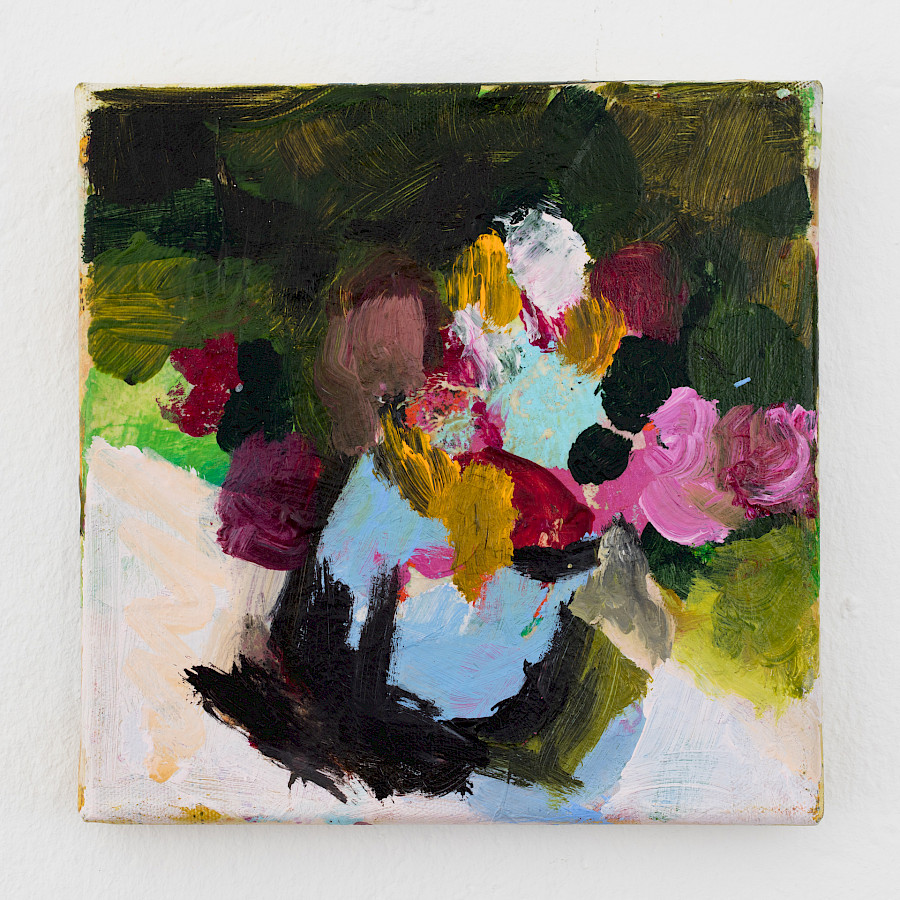 Griechische Veilchen 4 (Fundstück): Painting from Beate Rusch